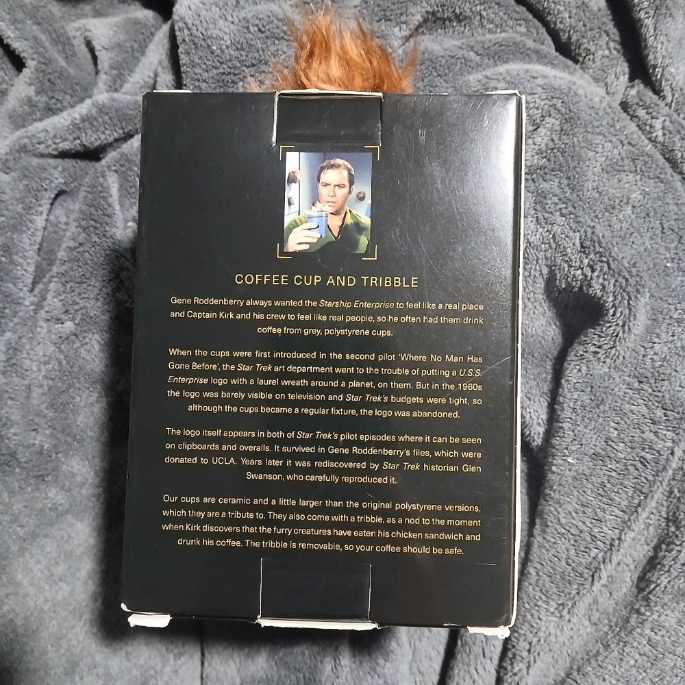 Star Trek Coffee Cup and Tribble - Picture 7 of 7